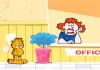 Garfield Crazy gra online