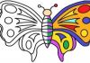 Butterfly Coloring gra online